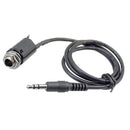 6.35mm Endpin Output Jack Plug Cable 3.5mm Plug Cable for Acoustic Guitar EQ