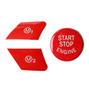 Car Engine Start Stop Button Replace Cover for BMW F15 F16 F80 F82