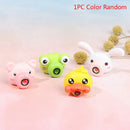 Bubble Machine Micro Landscape Plastic Cute Animal Ornaments Piggy Duck RabSEAU