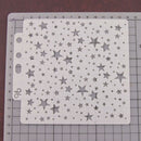 Reusable stars Stencil Airbrush Art DIY Home Decor Scrapbooking Album Craft  Z