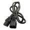New PVC IEC320 C14 Male to C13 Female Power Adapter 100cm UPS Server Kit