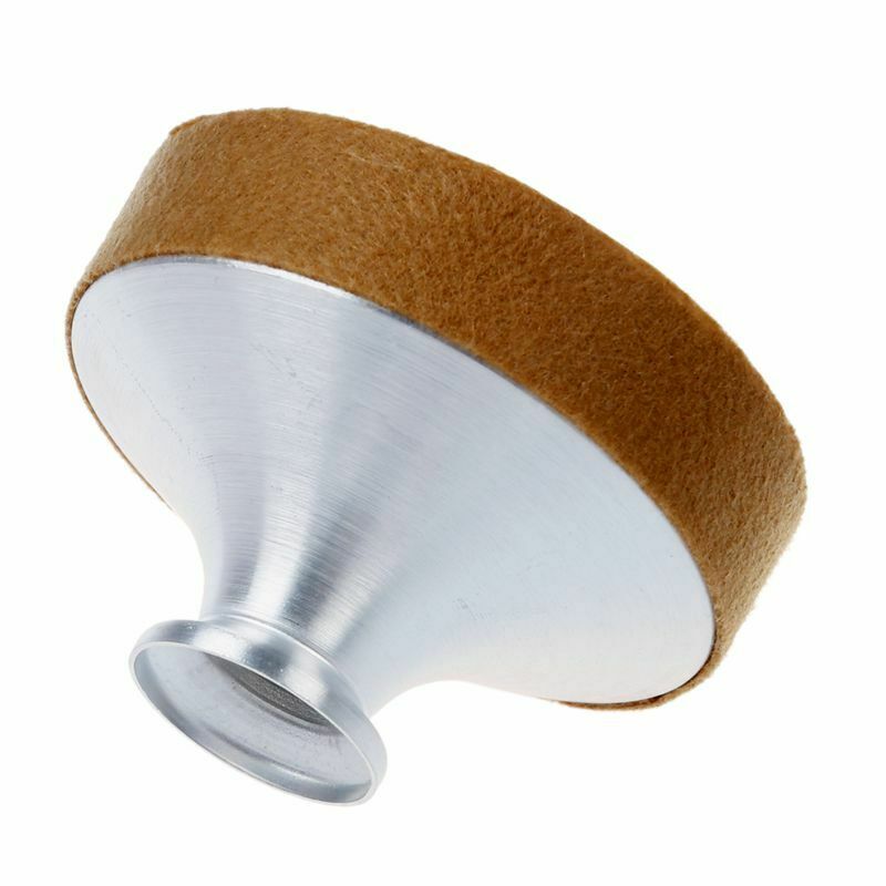 Mute for Tenor Saxophone Sax Metal Dampener Camel