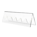 Transparent Acrylic Coin Storage Rack Showcase Display Tray for Collection