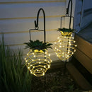 25 LED Solar Pineapple Light Waterproof Hanging Lantern Lamp Xmas Garden Party