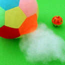 Colorful Football Soft Ball Indoor Outdoor Soccer Ball Kids Toys 9.5cm