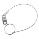 6x Stainless Steel Quick Release Pin Lanyard For Boat Deck Hinge 150mm