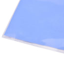 Blue GPU CPU Heatsink Cooling Thermal Conductive Silicone Pad100mmx100mmx0.5mm J