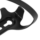 Bike Water Bottle Cage Aluminum Alloy MTB Cycling Drink Cup Holder (Black)