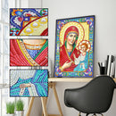 5D DIY Special Shape Diamond Painting Religious Embroidery Mosaic Craft Kit