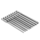 9 Pcs 1/4Inch 100Mm S2 Magnetic Hex Cross Head Ph1 Ph2 Electric Screwdriver
