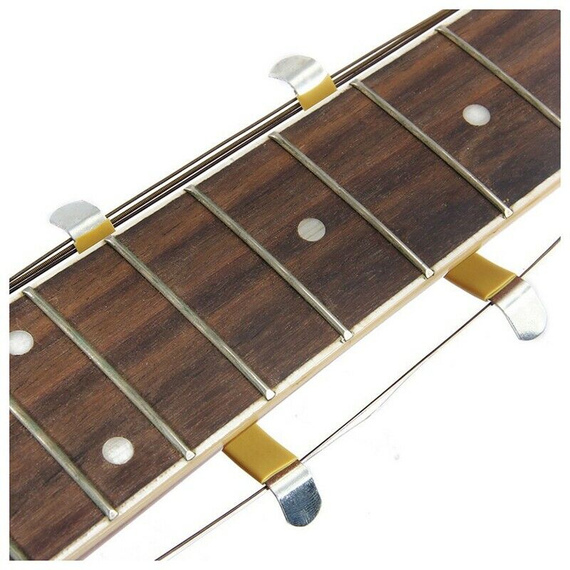 2Pcs Metal String Spreaders Guitar Luthier Tool for Cleaning Fretboard Yell