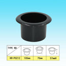 2pcs 70mm Dia. Chair Sofa Armrest Cup Holder Drink for Home Car Marine Yacht