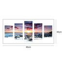 Sunset 5D DIY Full Drill Diamond Painting 5-pictures Combination Craft Kits