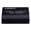 1080P USB HDMI Video Capture Card Device with Mic Input +3.5mm Audio Output A