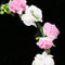 Wreath Flower Artificial Flowers Hair Band Floral Bridal Wedding Hairband