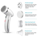 Facial Cleansing Brush Sonic Vibration Mini Face Cleaner ABS Deep Pore Clea