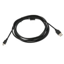 High Speed USB Male to Micro-USB 5P Male Sync & Charging Cable 9.8ft