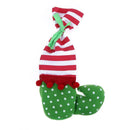 Red White Stripe Elf Christmas Gift Candy Bag Santa Claus Cute Gift Bag