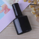 10ml Empty Nails Polish Bottle Black Glass With Agitator Mixing Ball Nail pol OZ