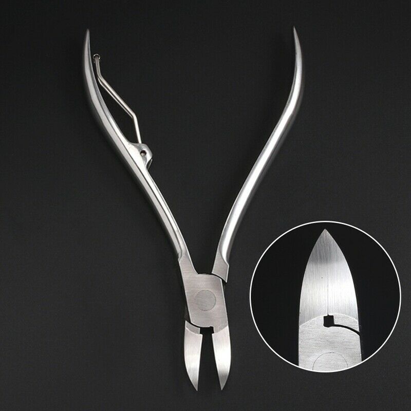 Stainless Steel Cuticle Nipper Plier Cutter Toenail Clippers Nail Art Clipp W7M3