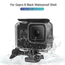 For GoPro Hero 8 Sports Camera Underwater Waterproof Protective Housing Shell