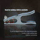500A Safety Metal Material Welding Ground Clamp Spring Loaded Earth Clamp F