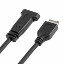 50Cm Usb 3.1 Front Panel Header Type-E To Usb-C Type C Female Connector Ext