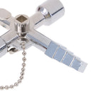 1PC Key Wrench Cross Switch Alloy Universal Square Wrench Tool socket wrench BX