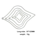 5pcs Metal Cutting Die Stencils DIY Embossing Scrapbooking Paper Card Craft