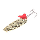 37pcs Metal Spoon Fishing Lure Kits Spinning with Box Tackle