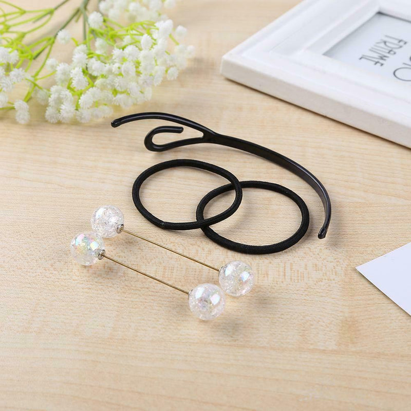 Women Hairpins Artifact Japanese Hair Braiding Styling Decoration Tool Set