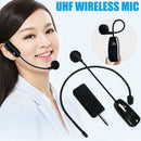 U12F Uhf One For Two Wireless Headset Microphone Amplifier Mixer Suitable F