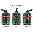 60 A Drum Switch Forward/Off/Reverse Motor Control Rain-Proof Reversing LHHV FT