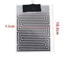Metal Heating Pad Hand Warmer Heated Insole USB Heating Film Electric Heat Ma-