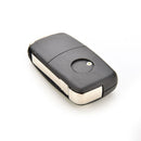 2 Button Folding Car Remote Flip Key Shell Cover For  GOLF MK4 BORA Uncut nME