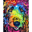 5D DIY Full Drill Diamond Painting Dog Cross Stitch Embroidery Kit (Dog02)