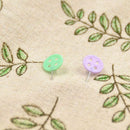 5X(100pcs/bag Pins Mixed Colors Sewing Patchwork Pins Flower Head Pins SewiE7A8)