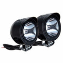 2Pcs New Motorcycle Headlight Spot Fog Lights Head Lamp White LED Front 12-80V
