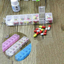 7 Day Weekly Transparent 7 Compartment Tablet Pill Box Case Holder Organize X8K4