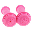 Mountain Bike Rubber Handle Grips Bar Grips Cover for Children Bike Rose Red