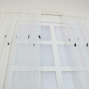 Star Embroidered Living Room Half Blackout Curtain Bedroom Window Blinds