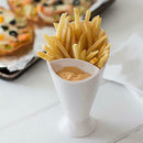 Snack Cone Stand & Dipping Sauce Holder For