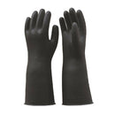 Pack of 2 Pairs Long Industrial Rubber Latex Gloves Work Safety Gardening