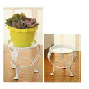 Iron Small Pot Stand Flower Stand Plants Stand Outdoor Indoor Succulent Pot W9E2