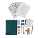 Rubber Stamp Carving Starter Kit Rubber Block Carving Tool DIY Scrapbooking