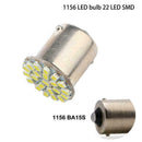 1pcs 1156 BA15S 22SMD LED WHITE Truck Clearance Park Lamp Bulb Light Globe S7J3