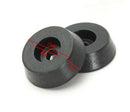 20pcs Rubbers Table Chair Furnitures Feet Leg Pads Floor Protector 18x15x5mm` OZ