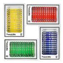 48pcs Kids Plastic Prepared Microscope Slides Of Animals Insects Plants Flo Z8I3