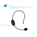 Portable Fm Wireless Microphone Headset Head-Mounted Megaphone Radio Mic fo Q6N4