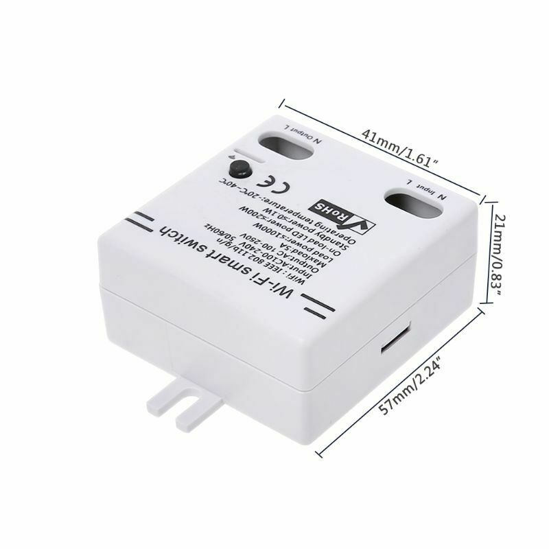 2.4G Wifi Smart Switch For Ewelink App Diy Wireless Remote Control Automati H9E2